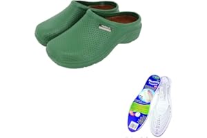 Town & Country Clogs Mens/Womens Ladies Gardening Super Soft Clogs/Cloggies Lightweight Fleece Insole