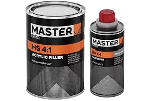 Troton Master HS GRUNDERING 4:1 0,8 l vit + hårdhet 0,2 L 2 K akryl fyllig primer
