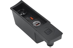 Billaddare USB-uttag för Passat B6 B7 07 till 16 Cc 10 till 18 snabbladdningsport LED spänning skärm säkring säker design svart finish