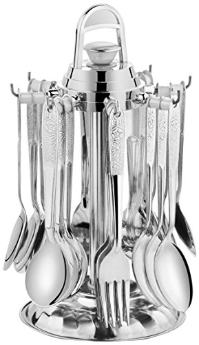 POG Sweety Designer Stainless Steel Cutlery Set, Silver