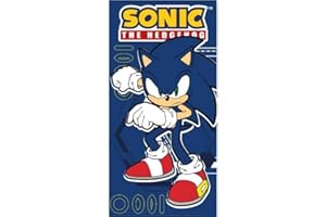 VIRCA Sonic Serviette de Piscine en Microfibre pour Enfants, 70 x 140 cm, Unisexe - Enfant, Multicolore