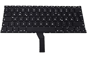 ‎OLVINS OLVINS Neue Ersatz-Tastatur GR Deutsch kompatibel für Macbook Air 13,3 Zoll A1369 A1466 GR Deutsche Tastatur 2011 2012 2013 2014 2015