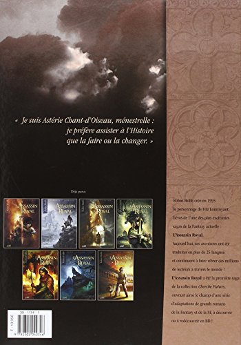 Couverture du livre de L'assassin royal T08: Astérie Chant-d'Oiseau