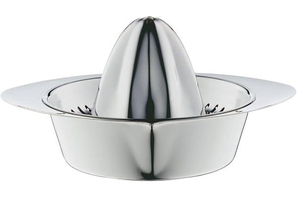 WMF 06.4689.9990 Gourmet Citruspress med Behållare, Ø 9 cm, Rostfritt Stål