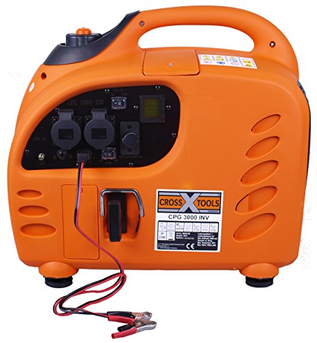 Cross Tools 68038 Inverter Stromerzeuger Generator CPG 3000 INV 2,8 kW - 5