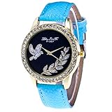 Hunpta@ Uhren, Armbanduhr Watch Zhou Lianfa Lässige Mode Diamantuhr für Freundin