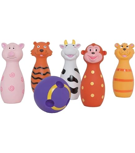Jeu de bowling - 5 quilles souples Ludi : King Jouet France