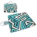 Produktbild COOSUN Maze grungetexture Picknick-Decke Tasche Handy Mat Schimmel resistent und wasserdicht Camping-Matte für rving, Picknickdecke, Strand, Wandern, Reisen und Ausflüge