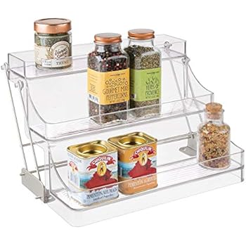 Amazon.de: MetroDecor mDesign Gewürzregal mit 3 Ebenen für den