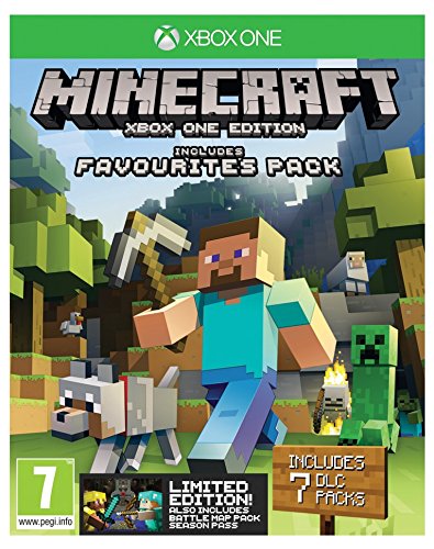 Minecraft Favourites Bundle - Includes Minecraft Favourites plus Battle Map Pack Season Pass (Xbox One)