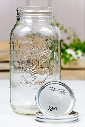 Ball Mason Jar 64oz Wide Mouth 3er/Set - 3