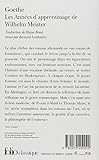 Image de Les Années d'apprentissage de Wilhelm Meister