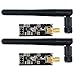 Produktbild diymore 2PCS NRF24L01 + PA + LNA SMA Antenna Drahtloser Sender-Empfänger RF Sender Empfänger Modul 2,4 GHz 1100m Wireless Transceiver RF Transceiver Kompatibel mit Arduino und Raspberry Pi