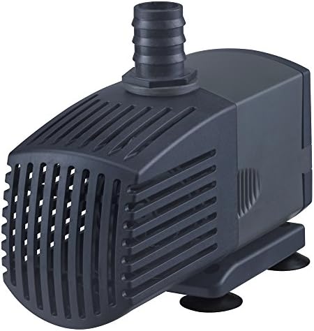 Jecod 1500L/hr Multi Functional Fountain Pump with Filter Cage for Aquarium or Small Water Features