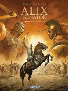 jaquette livre Alix senator, Tome 4 : Les démons de Sparte