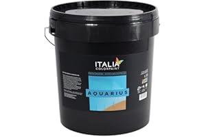 Italia colorpaint Aquarius Pittura Acrilica per Piscine in Cemento Vasche e Serbatoi di Contenimento (Litri 5, Celeste)