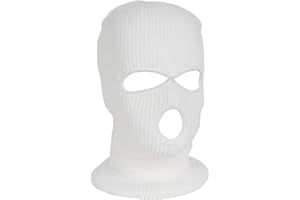 AmyGline 3-Loch-Vollmaske Skimütze Wintermütze Balaclava Tactical Mask Skimütze Wollmaske