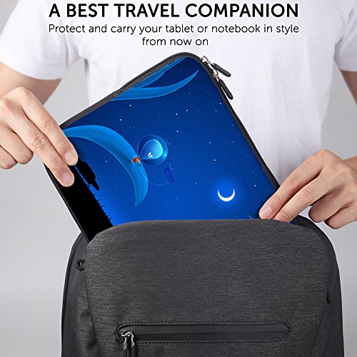 Sidorenko Laptop Tasche f  r 15 - 15 6 Zoll   Universal Notebooktasche Schutzh  lle   Laptoptasche aus Neopren  PC Computer H  lle Sleeve Case Etui  B