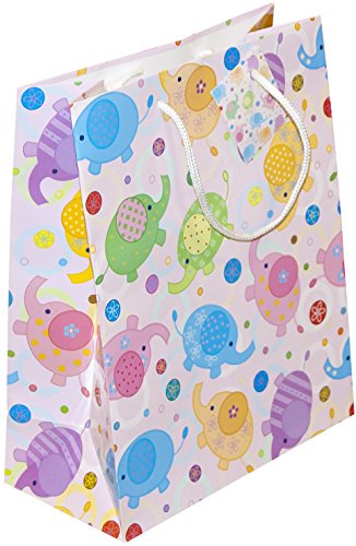 10 Geschenktaschen mit verschiedenen Motiven, groß - 10