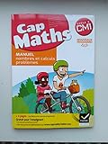 Cap maths CM1 ed. 2017 - nombres et calculs - livre eleve non vendu seul