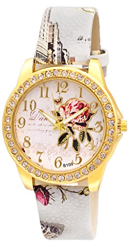 Kitcone Analog Multi-Colour Dial Black Belt Womens Watch -Fee 5 RS.279 (89.00% Off) - Amazon