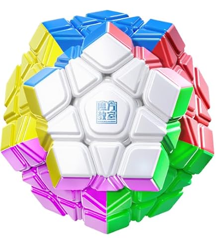 Megaminx Speed Cube, YJ YuHu V2 M Dodecahedron Cube Magnetic