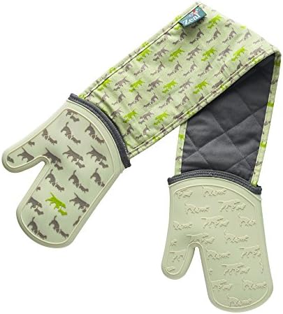 Double Oven Glove Dog Design