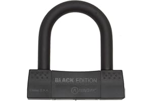 Auvray Antivol Norme SRA U Black Edition pour Moto et Scooter (85x100)