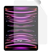 Engo Apple iPad Pro 12.9 Uyumlu Kağıt Hissi Veren Şeffaf Mat Ekran Koruyucu 6. Nesil