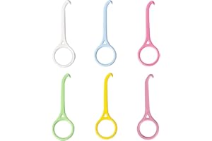 Lot de 6 outils de retrait d'alignement,BEPSYOM dissolvant pour appareils dentaires invisibles, dissolvant d'appareils dentaires à crochets pour appareils dentaires invisibles