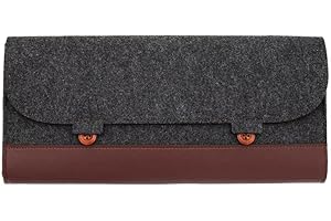 CustomKeyboardsUK Étui de transport pour clavier mécanique 80 % pour Ducky HyperX RK Royal Kludge étui de sécurité robuste en feutre doux
