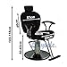 Lillyvale® Salon Barbers Barber Chair Styling Tattoo Threading Beauty Hairdresser Model:Shanghai