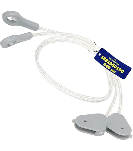 Ressorts Et Cordes De Charnière De Porte Pour Lave-vaisselle Beko – Compatible Nombreux Modèles – Pièce De Rechange – 2 Ressorts + 2 Cordes