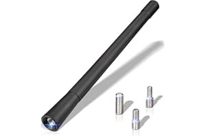 Eightwood Uniwersalna antena samochodowa FM DAB 17,5 cm antena dachowa samochodowa radio samochodowe z wydajną funkcją odbioru FM/AM/DAB