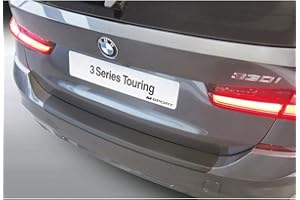 RGM ABS Rear bumper protector compatible with BMW 3-Series G21 Touring 'M-Sport' 2019- Black