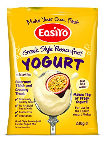 EasiYo Greek Style Passionfruit Yogurt Mix 1 x 230g