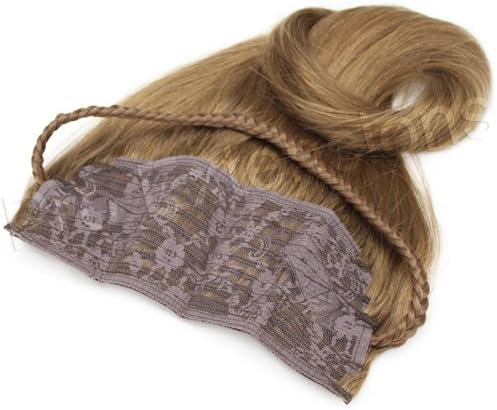 #6 Chestnut Brown - 20 inch Braided Tiara