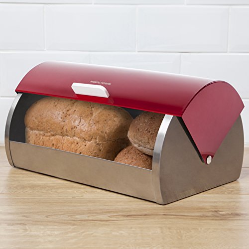 Morphy Richards Brotkasten mit Rolldeckel rot - 5