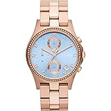 Marc Jacobs Henry Ladies Rose Gold Rose Gold Ionplated Chronograph Watch MBM3299