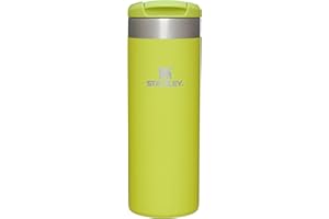 ‎STANLEY Stanley Aerolight Transit Thermobecher 0.47L - Hält 6 Stunden Heiß - Spülmaschinenfest - Kaffeebecher To Go Auslaufsicher - Kompatibel Mit Gängigen Pkw-Getränkehalterungen - Thermosflasche - Yellow
