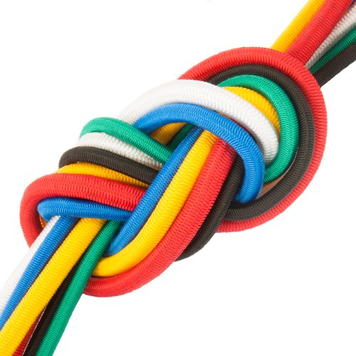 10m GUMMISEIL 5mm Expanderseil SCHWARZ Gummischnur Gummikordel Gummiseile Spannseil Planenseil Gummileine Seil Plane Netz - 5