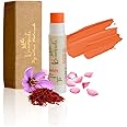 Kaumudi Handmade & 100% Natural 3 In 1 Lip Balm (Lip Tint, Cheek Tint, Eye Shadow) Made With Rose & Saffron Essential Oil, Best For Dry, Damaged & Chapped Lips, Hydrates & Moisturizes (Sunkiss Lip)