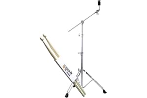 PEARL BC 830 Cymbal Boom Cymbal Stand + Keepdrum Drumsticks