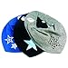 Foulard pour bébé de bandage avec étoiles-bleu-lot de 3-gris