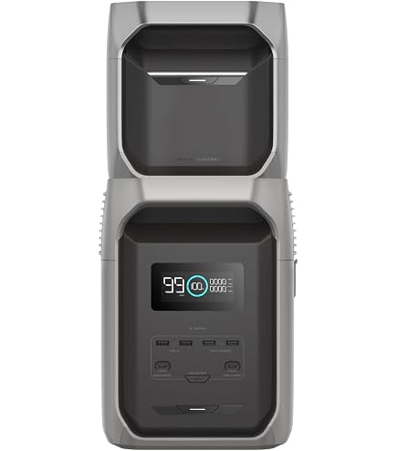 Anker PowerHouse 760 - Batterie Extension 2048 Wh LiFePO4 - Pour Centrale 767 - Double La Capacité - Garantie 5 Ans