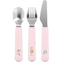 Mepal - Set Di Stoviglie Per Bambini Mio Little Dutch - 6 Pezzi - Con Piatto, Ciotola, Tazza E Posate, Regalo Per Bambini - Lavabile In Lavastoviglie - Fairy Garden - 2