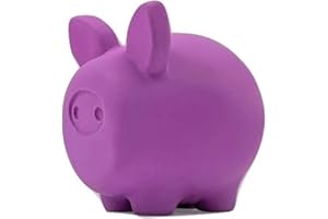 United Pets DF0962VL Pigs Piggy - Juguete de látex para Perro, 0,12 kg