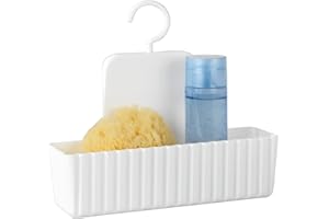 Allstar regał prysznicowy Minas biały, regał prysznicowy, kosz ścienny