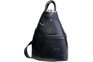 LeahWard Anti-theft Women's Soft Genuine Leather Rucksack Italian Leather Backpack