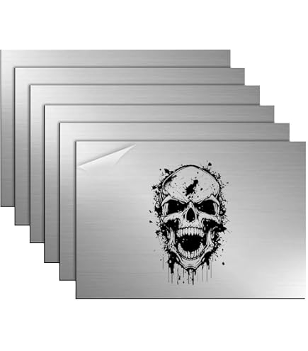 Lasergraveerplaten – 4 Stuks ABS, 30x20 Cm, 1,3 Mm Dik, Zwart Op Geborsteld Goud, Voor Binnen En Buiten